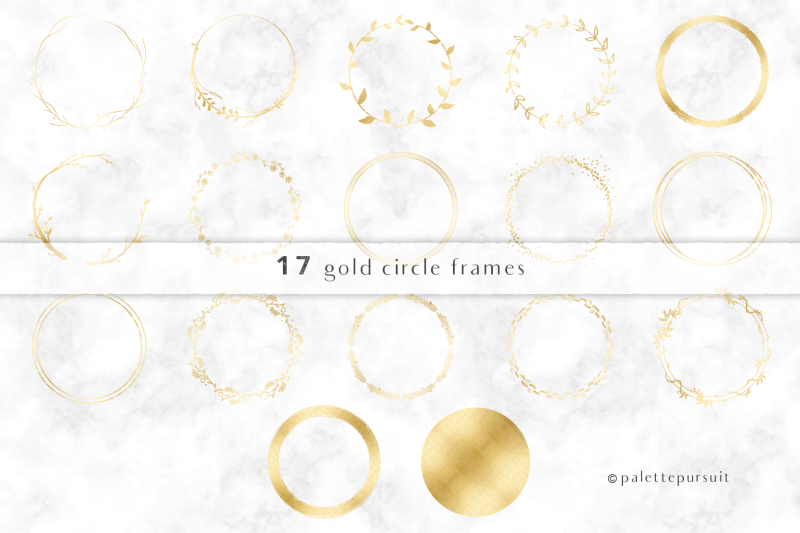 gold-amp-rose-gold-circle-frames-wreath-clip-art