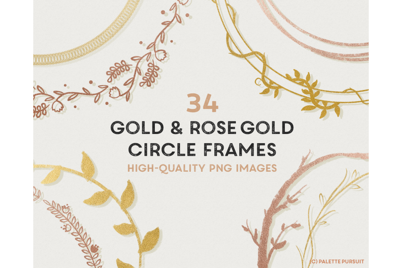 gold-amp-rose-gold-circle-frames-wreath-clip-art