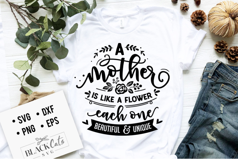 a-mother-is-like-a-flower-svg