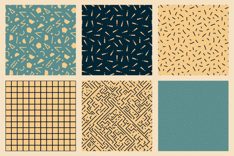 trendy-seamless-abstract-patterns