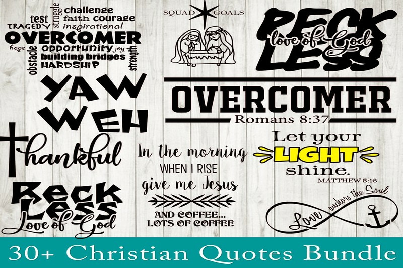Download Christian Quotes Svg Bundle Religious Quote Bundle Svg Christian Cli By Dynamic Dimensions Thehungryjpeg Com