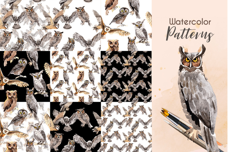 owl-watercolor-png