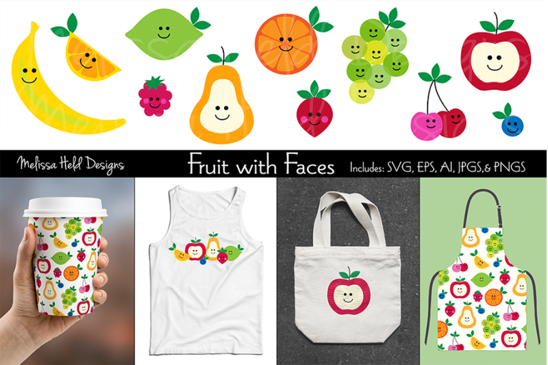 fruit-with-faces-graphics-amp-pattern