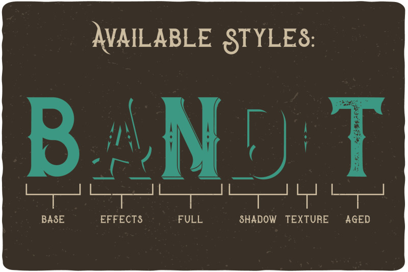 bandidas-typeface-bonus-graphics