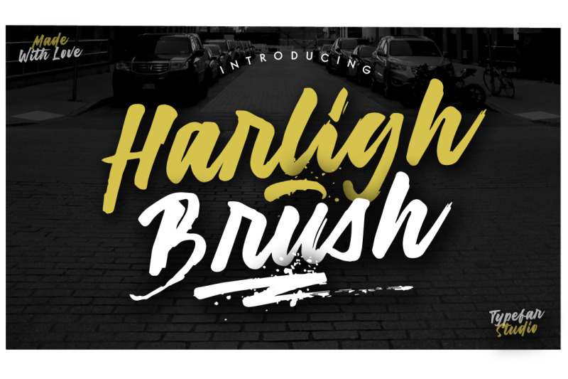 harligh-brush-font