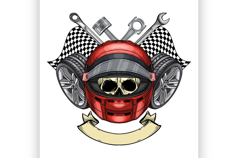 racer-skull-with-helmet