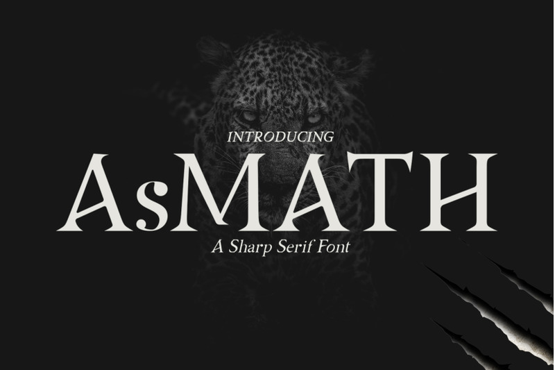 asmath-a-sharp-serif
