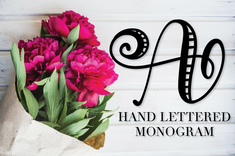 hand-lettered-monogram-stripes-an-initial-font