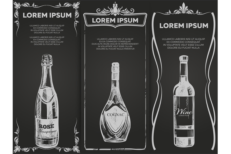 hand-drawn-alcohol-drinks-banners-template