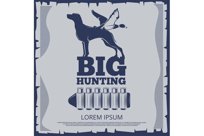big-hunting-poster-design-with-duck