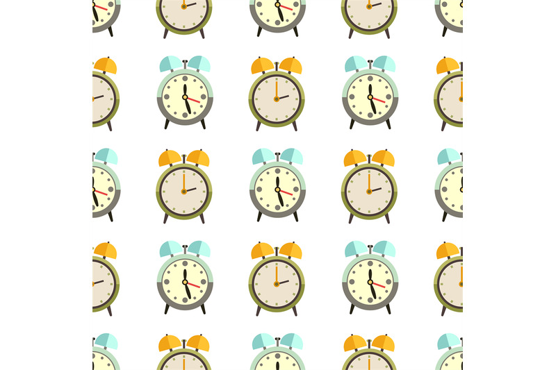 flat-clocks-seamless-pattern-design-alarm-background