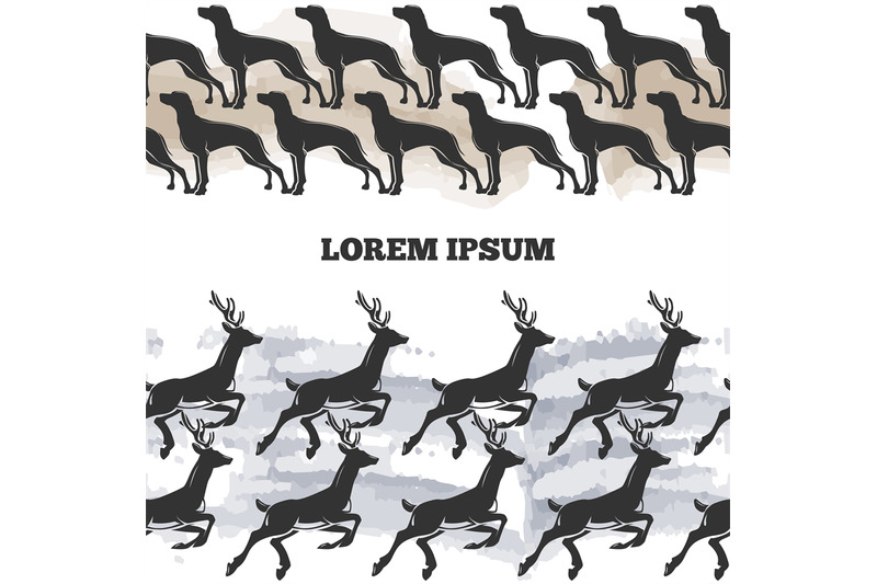 seamless-pattern-with-dogs-and-deers-details