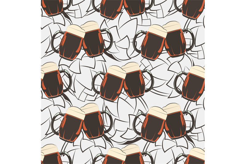 beer-seamless-pattern-with-beer-mugs-and-hops-silhouetes