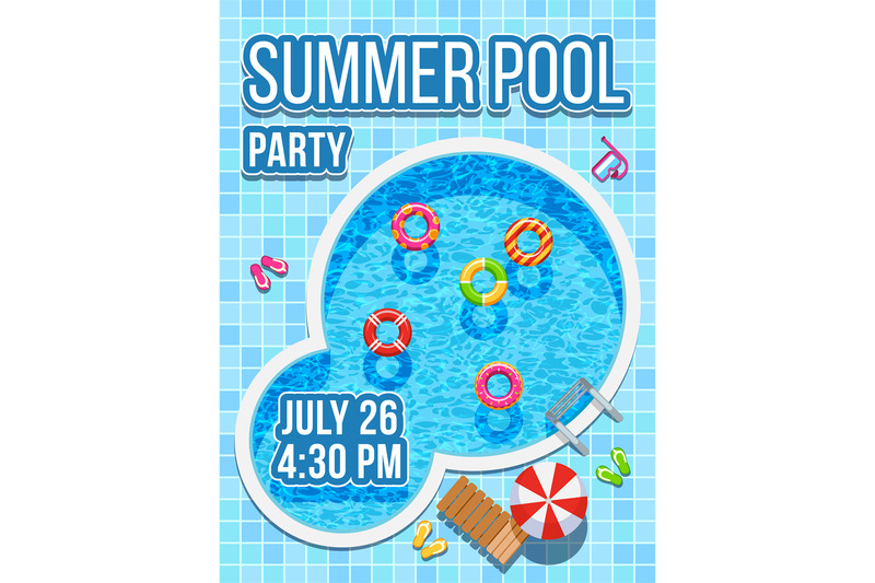 top-view-nobody-swimming-pool-with-blue-water-vector-design-for-party