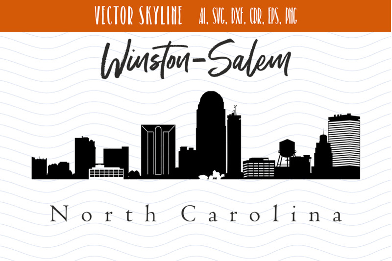 winston-salem-city-skyline-svg