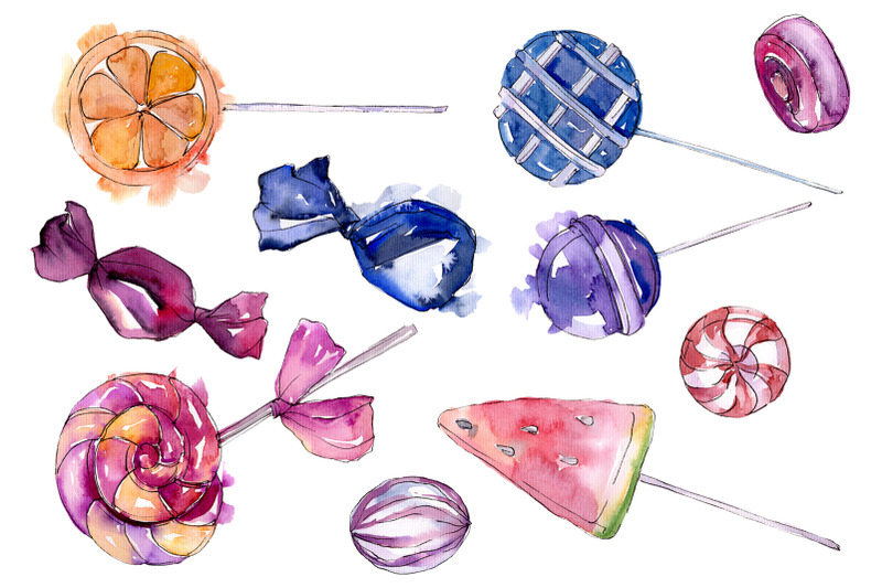 dessert-sweets-watercolor-png