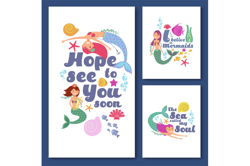 cute-kids-nautical-vector-cards-marine-childrens-invitations-with-fun