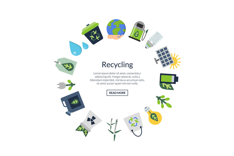 vector-ecology-flat-icons