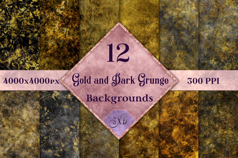 gold-and-dark-grunge-backgrounds-12-image-set