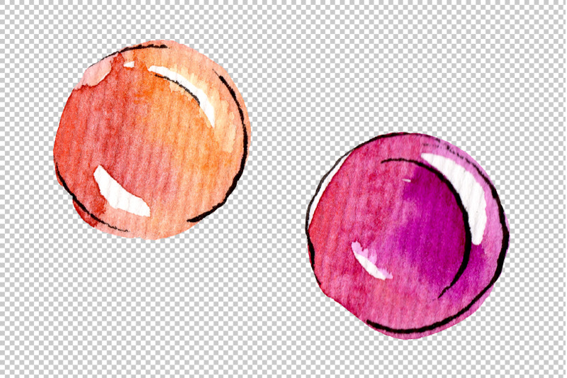 candies-aramel-watercolor-png