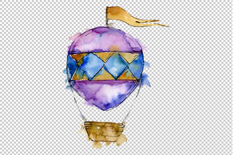 balloons-watercolor-png