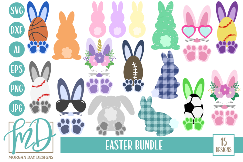 Download Easter SVG Bundle By Morgan Day Designs | TheHungryJPEG.com