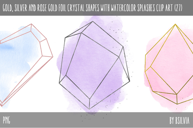 gold-silver-and-rose-gold-crystals-with-watercolor-splashes-clip-art