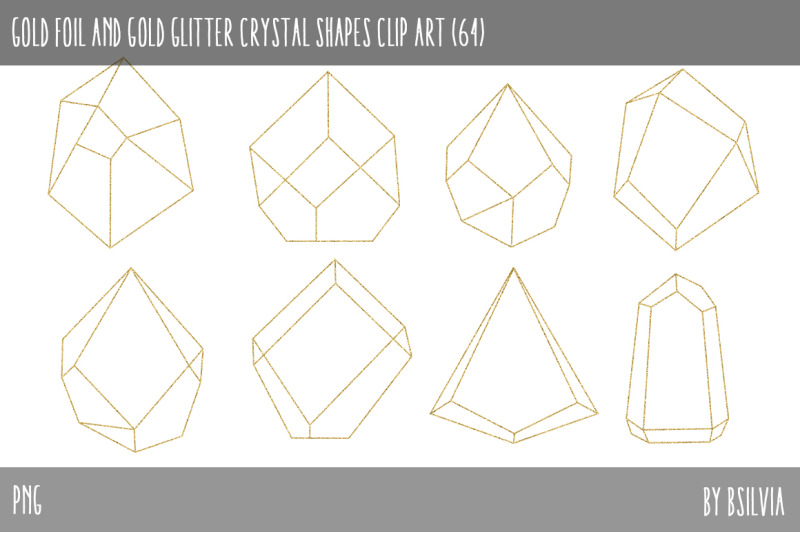 gold-foil-crystals-and-gold-glitter-crystals-clip-art