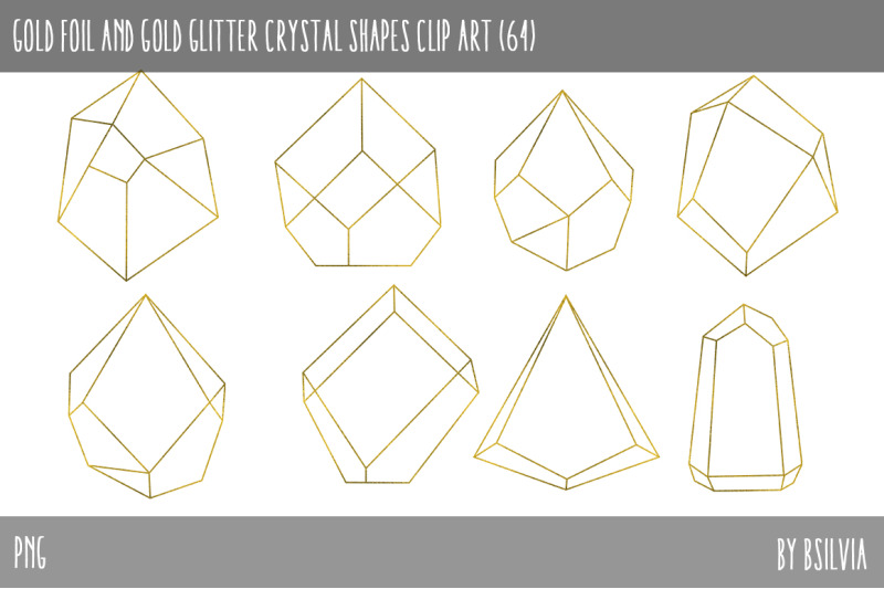 gold-foil-crystals-and-gold-glitter-crystals-clip-art