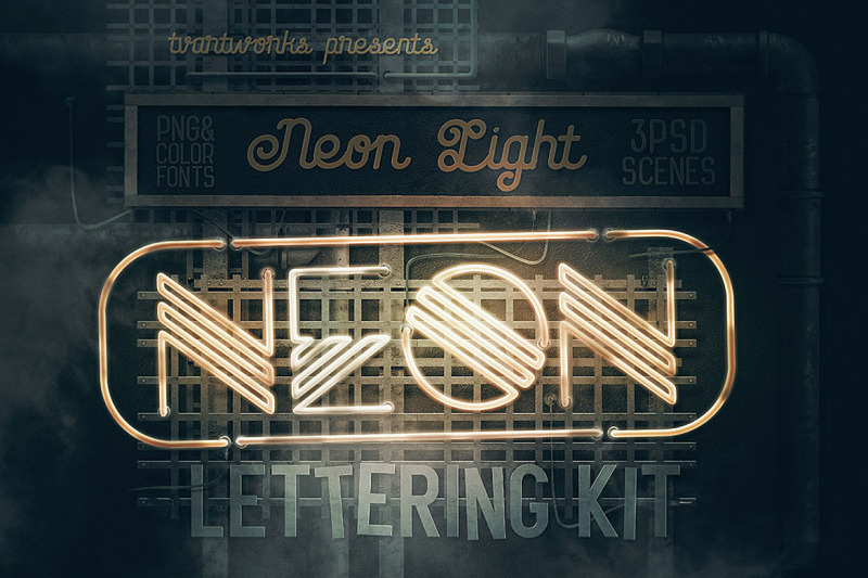 neon-light-lettering-kit