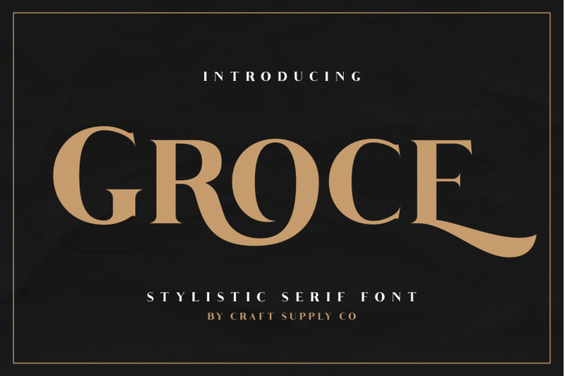groce-stylistic-serif-font