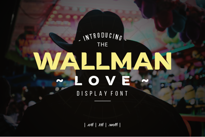 wallman-love-display-font