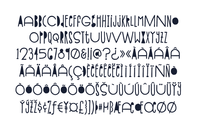 Spring Showers Font Doodles By Denise Chandler Thehungryjpeg Com