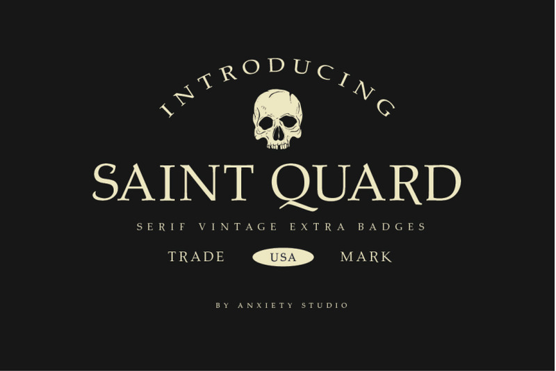 saint-quard-serif-extra-logo