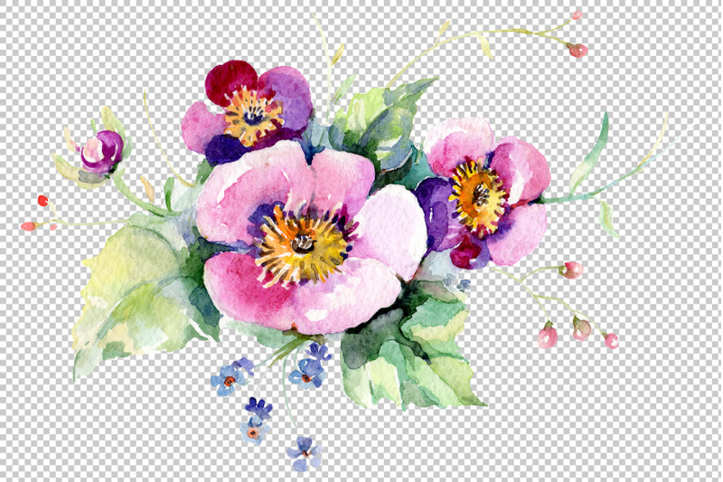 exotic-bouquet-nbsp-watercolor-png