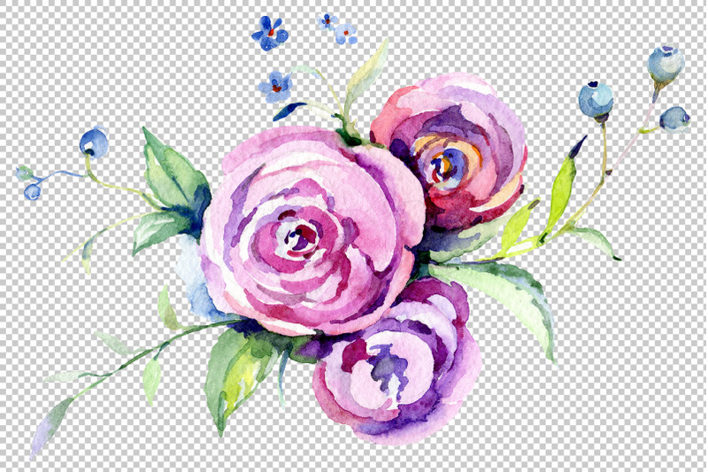 exotic-bouquet-nbsp-watercolor-png