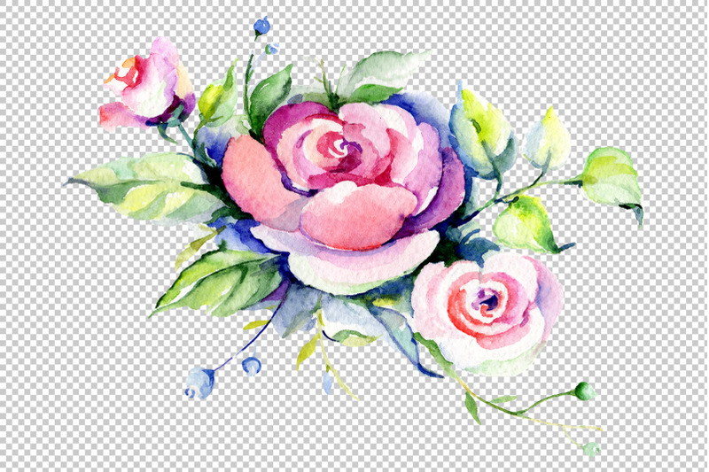 exotic-bouquet-nbsp-watercolor-png