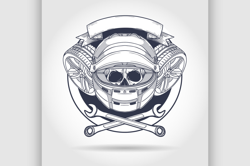 racer-skull-with-helmet