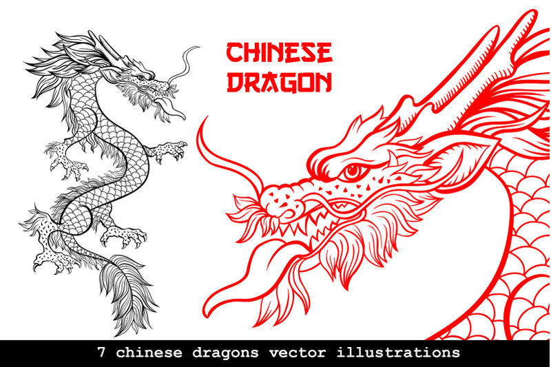 chinese-dragon-vector-illustrations
