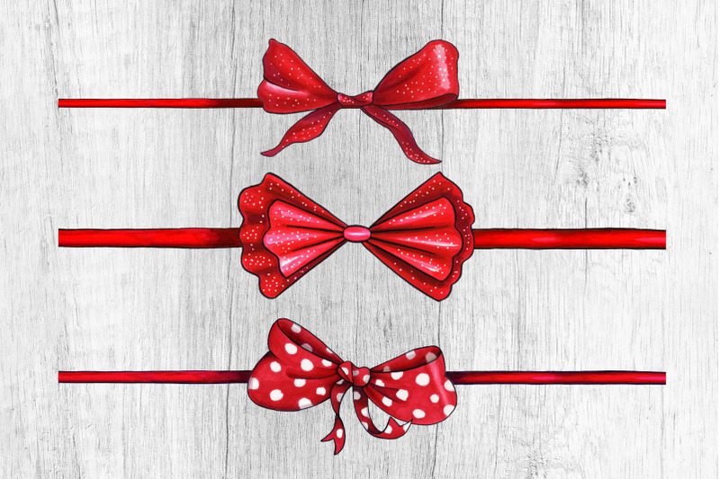 bows-and-ribbons-marker-clipart