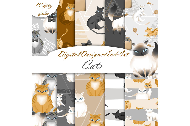 cats-digital-paper