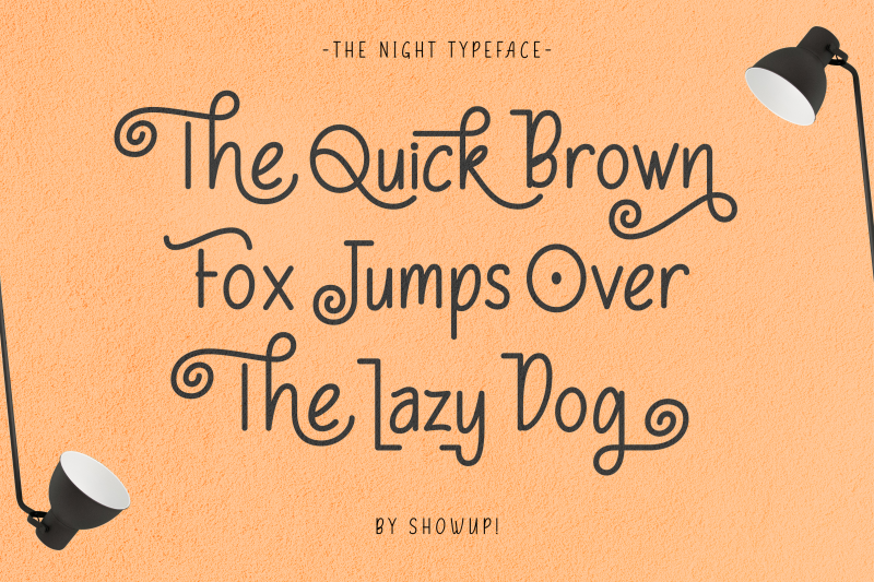 the-night-typeface