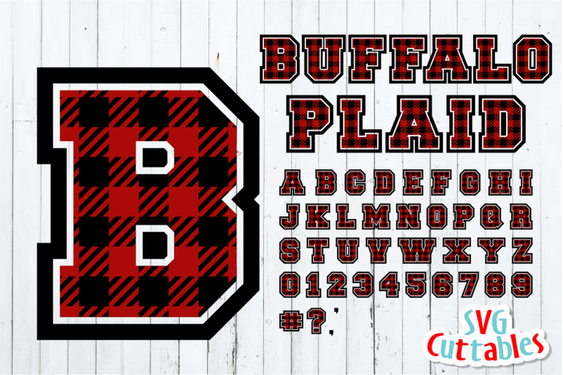 buffalo-plaid-alphabet-sporty-cut-file