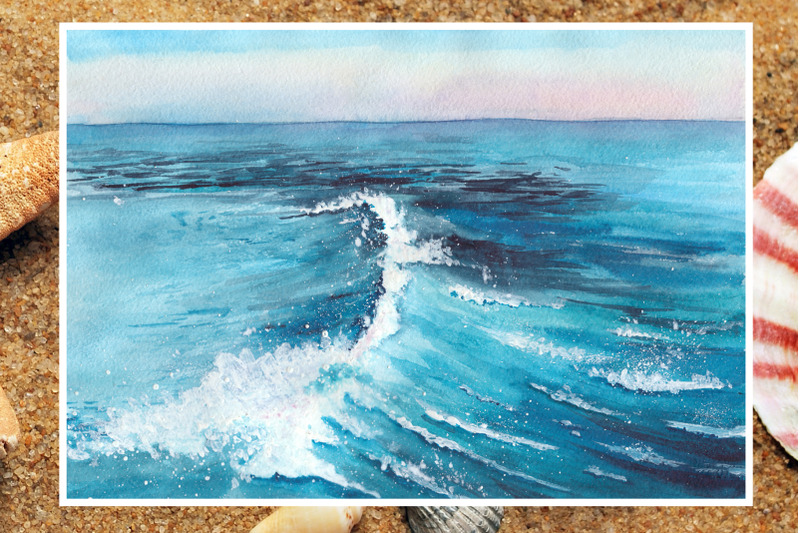 watercolor-seascapes