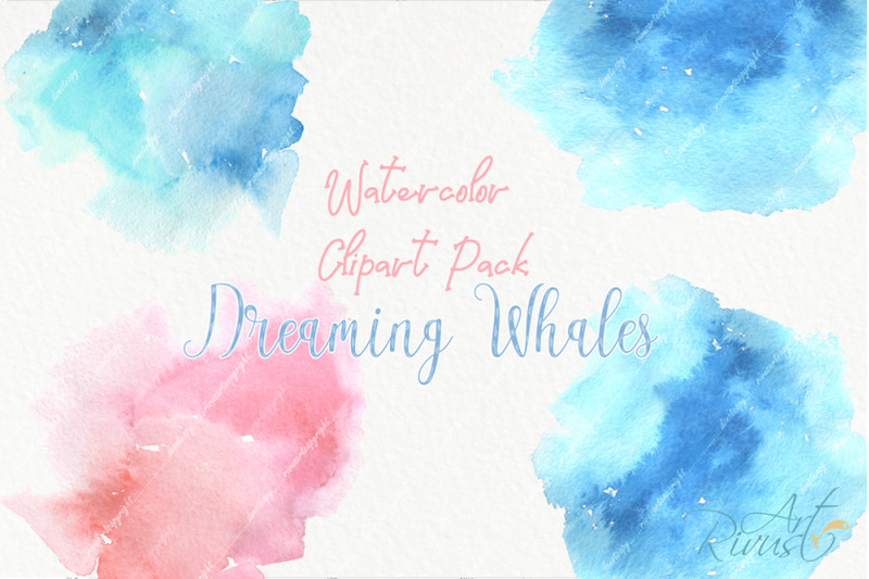 watercolor-cute-baby-whales-clipart-pack