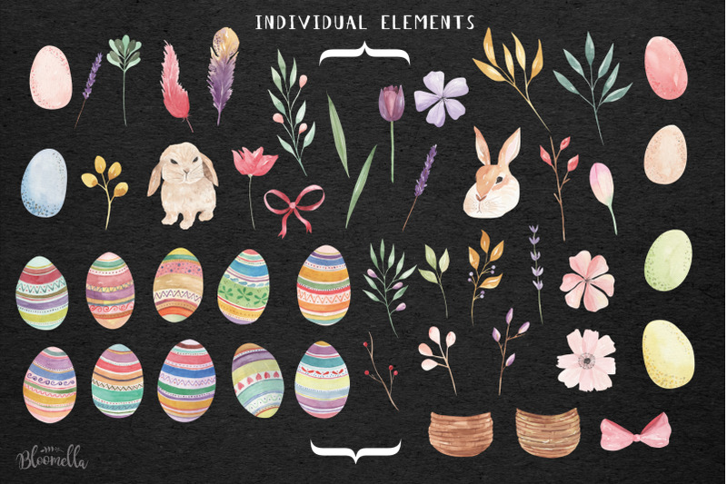 easter-egg-bunny-clipart-package-huge-spring-frames-patterns-kit