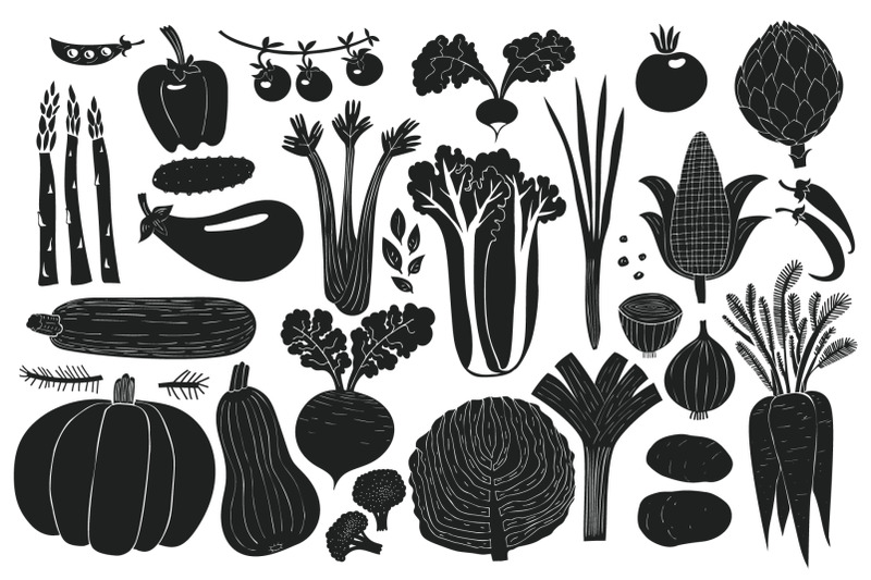 vegetables-vector-collection