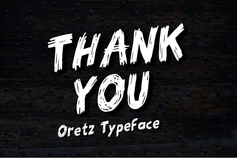 oretz-handwritten-font