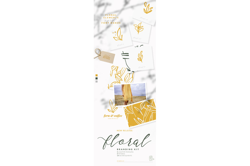 floral-branding-kit-logo-template