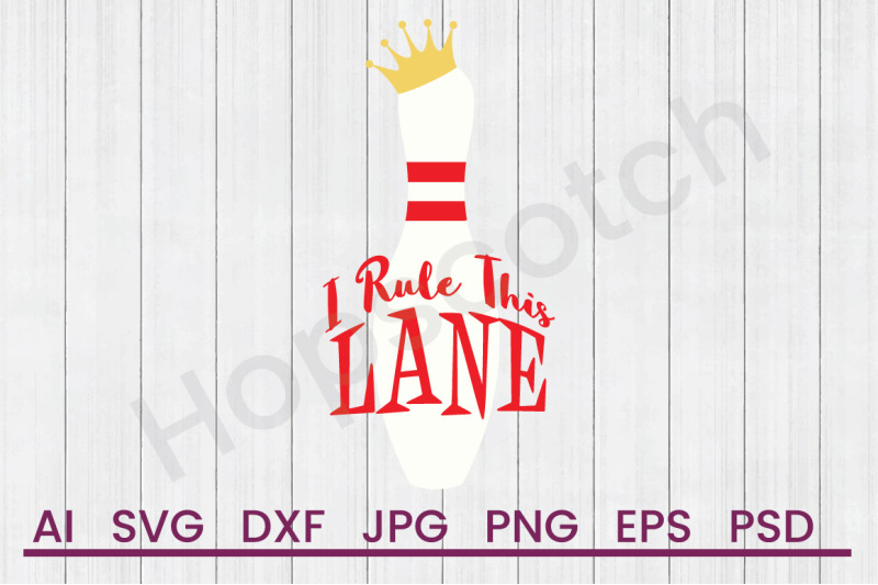 rule-this-lane-svg-file-dxf-file
